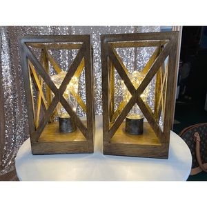 🚨SOLD🚨 Farmhouse Lamp Set